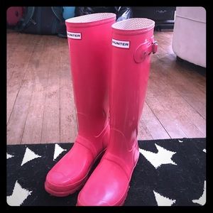Hunter rain boots