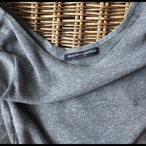 Brandy Melville Long Sleeve Crop Top