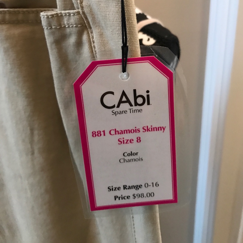 Tan Skinny Pants - Picture 3 of 3
