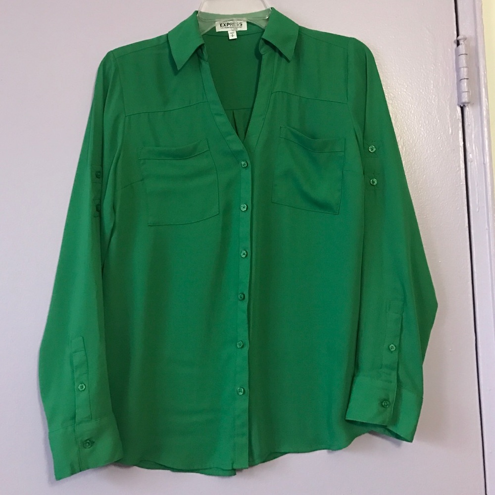 Express chiffon top
