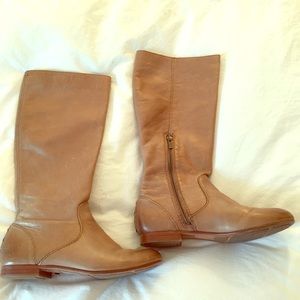 Frye Boots-Jillian Pull On Taupe