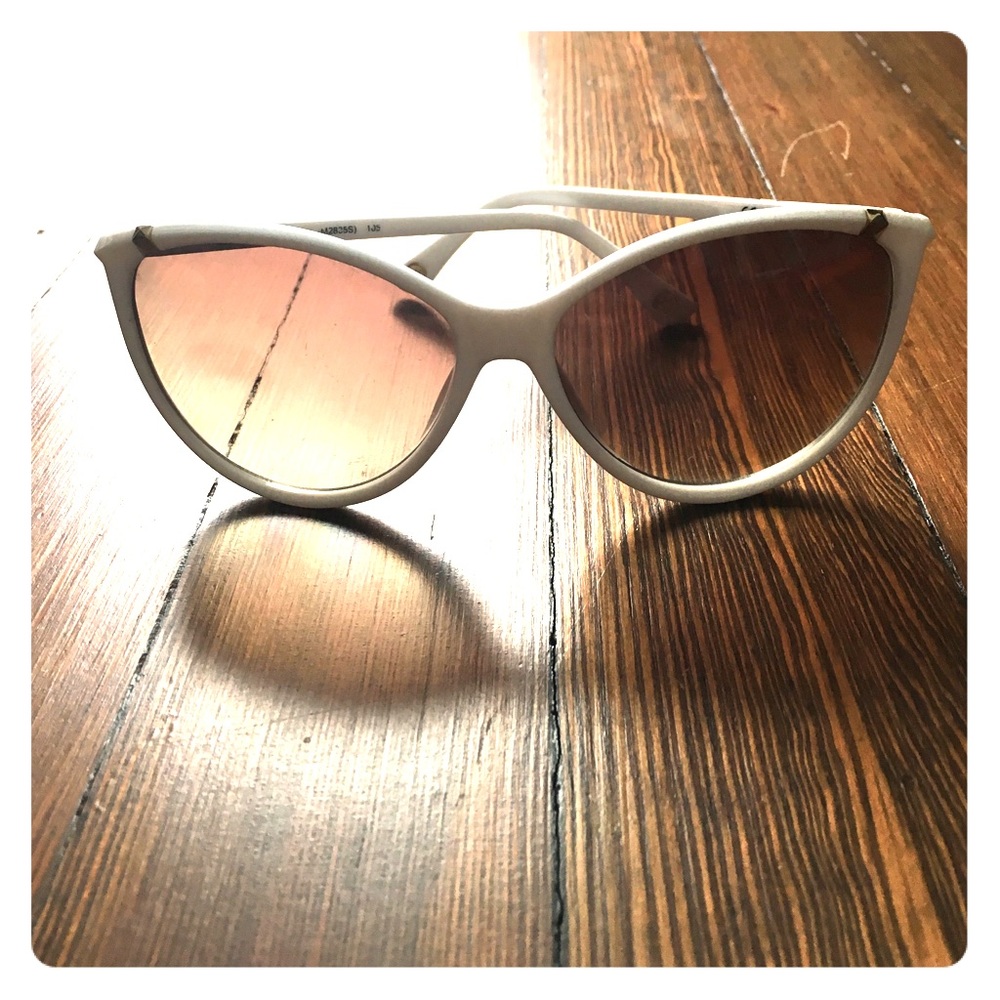 White Michael Kors cat eye sunglasses!