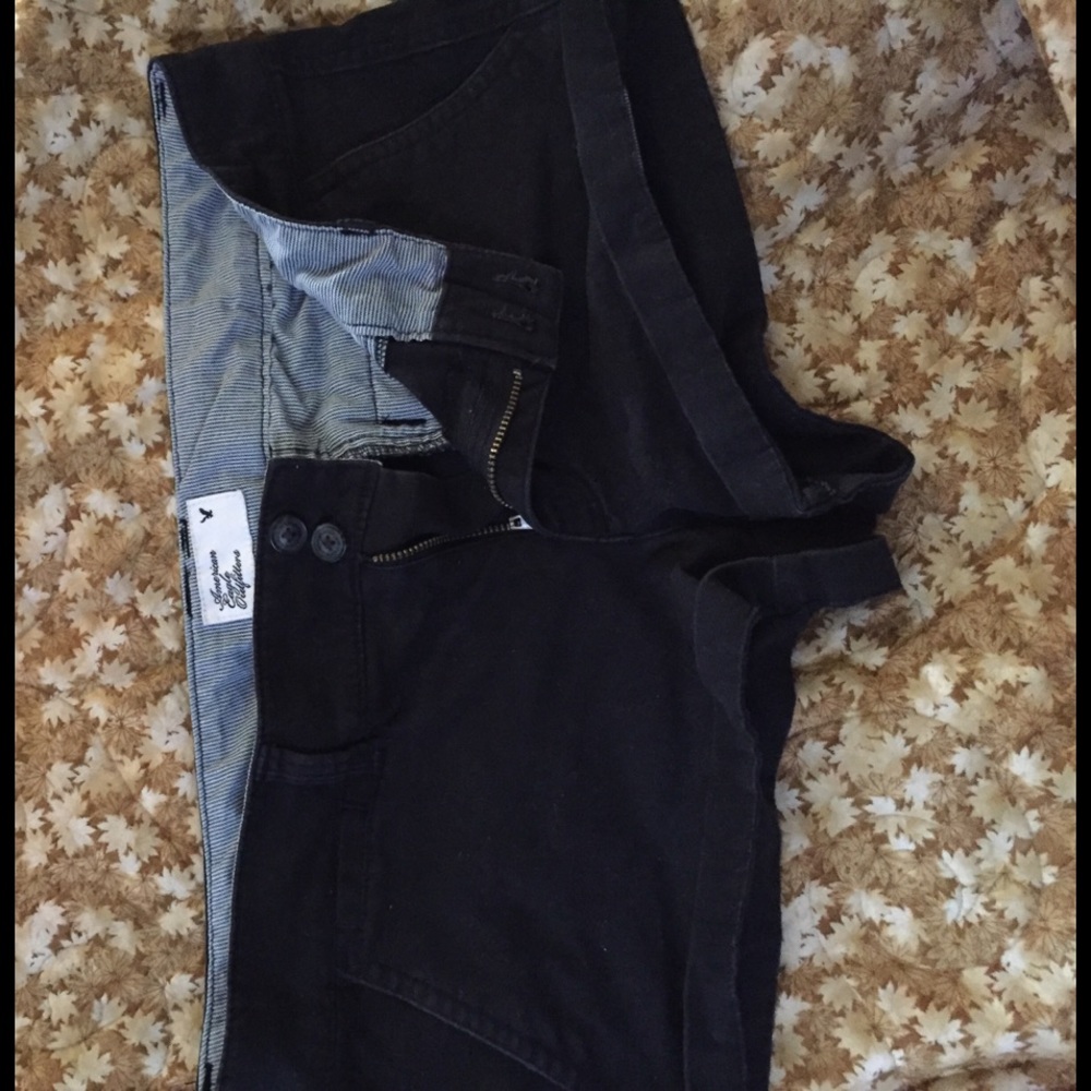 American eagle stretch shorts size 8.  Very cute