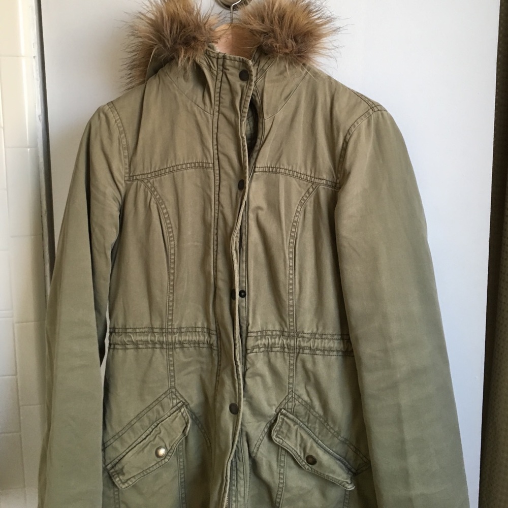 Hollister parka jacket