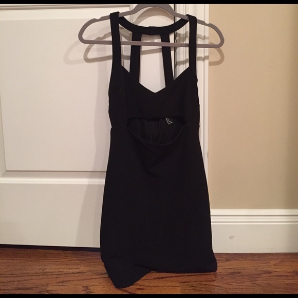 Forever 21 mini black body con cutout dress - Picture 1 of 4