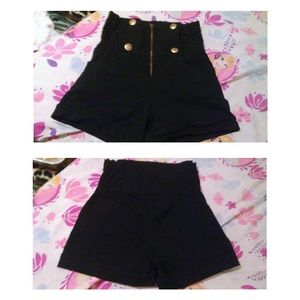 Black shorts