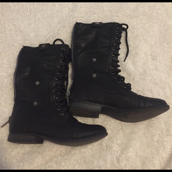 Combat boots - Picture 2 of 3