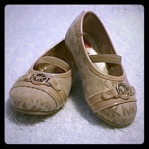 Michael kors slip on toddler girl shoes. Worn once