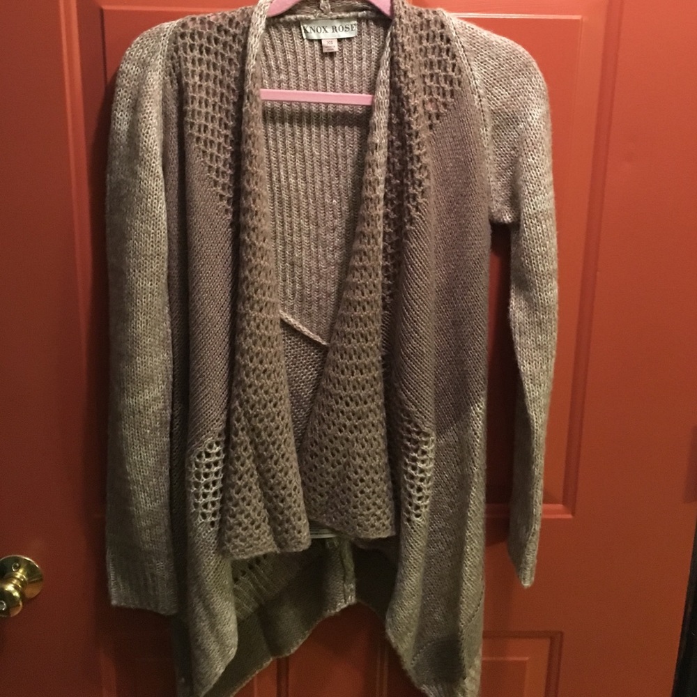 Knox Rose open front Cardigan