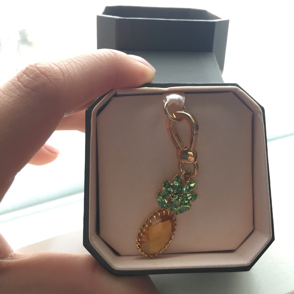 Juicy Couture Gold Pineapple Charm