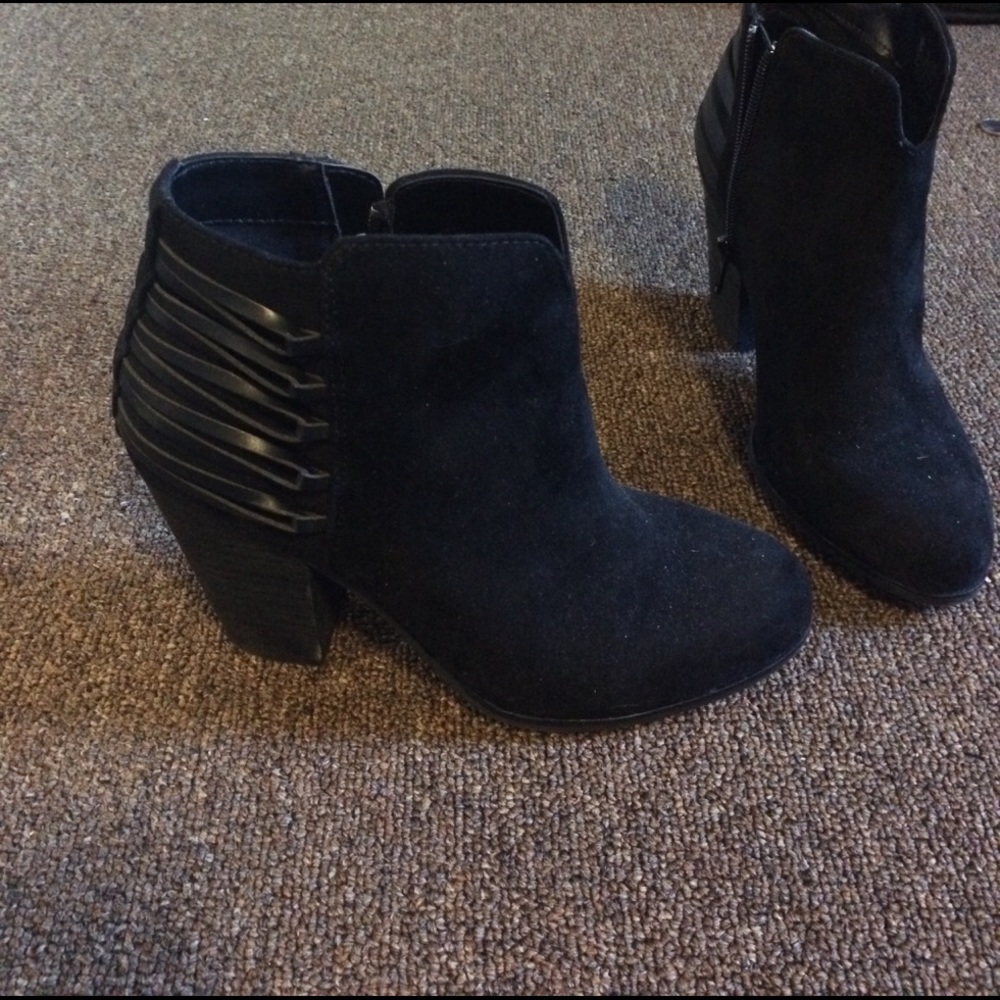 Black booties