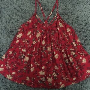 American Eagle Racerback Babydoll Cami