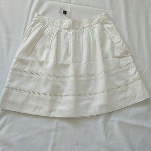 Gap white summer skirt