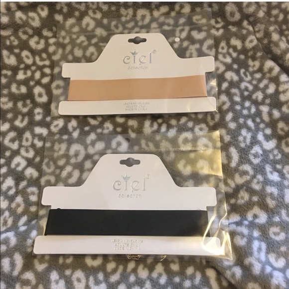 Matte Satin Choker Black or Nude • - Picture 2 of 6