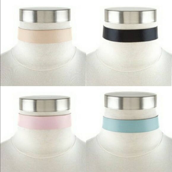 Matte Satin Choker Black or Nude • - Picture 4 of 6