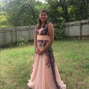 Grace Karin dress, floral, wedding, prom, classy