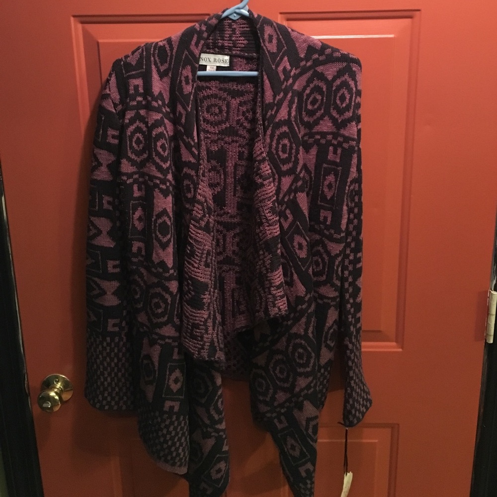 Brand new NWT open front Cardigan