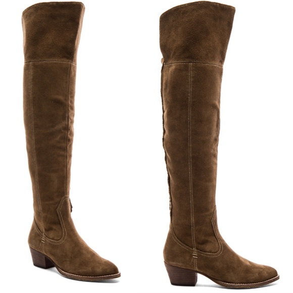 dolce vita suede over the knee boots