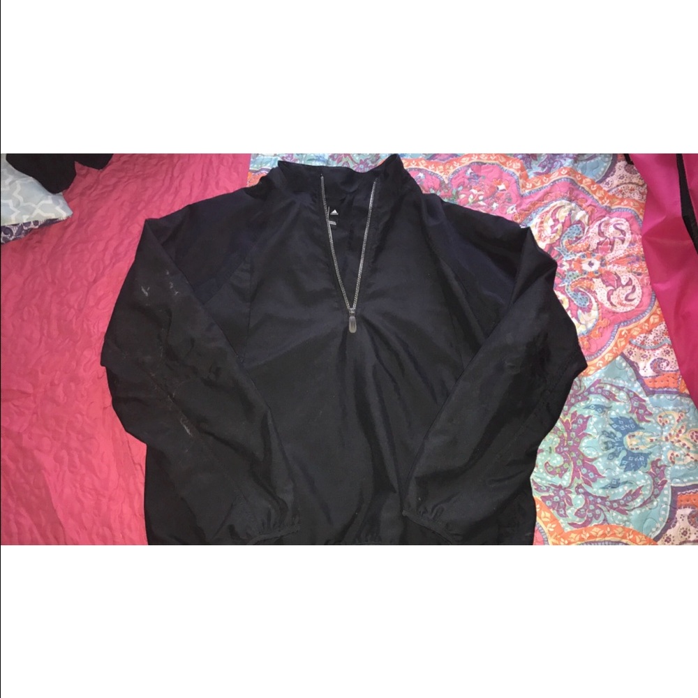 Black adidas  windbreaker