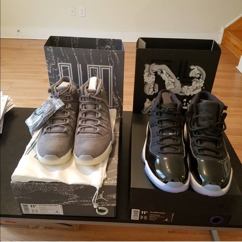 JORDAN 11 SUEDE SPACE jam