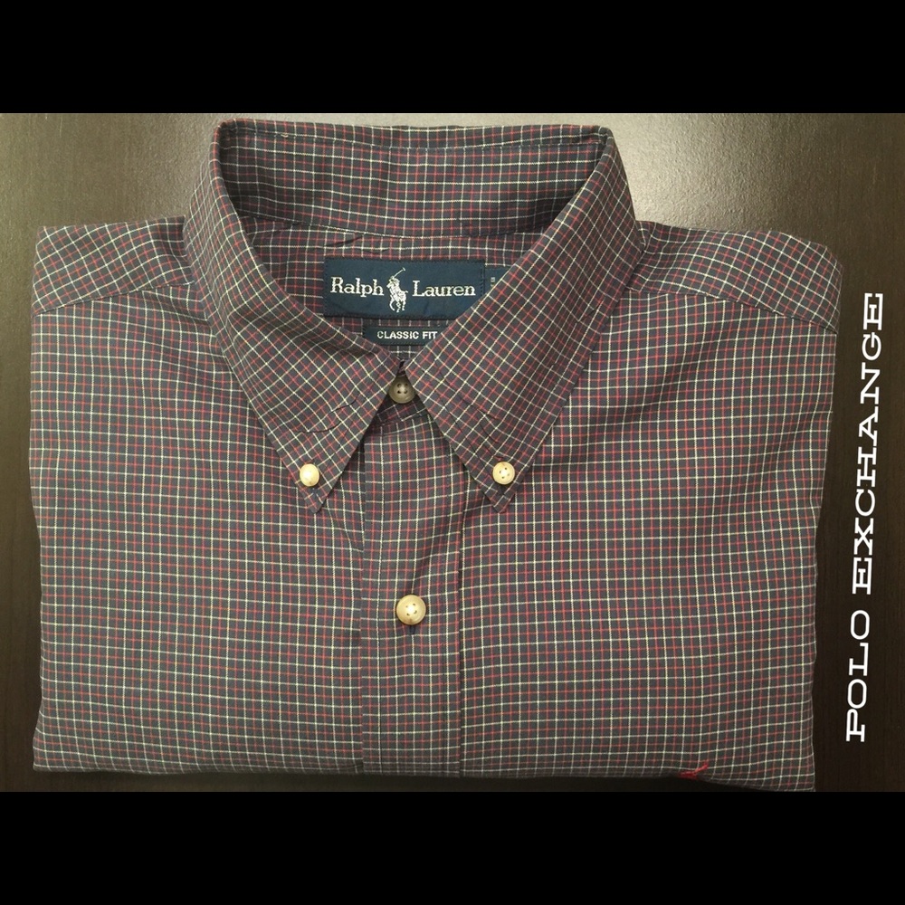 Polo Ralph Lauren 100% Cotton Classic Fit Shirt.
