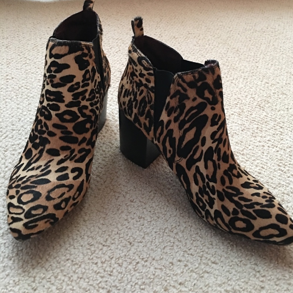 Leopard Booties