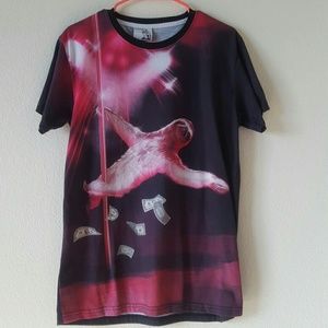 Men's Pole Dancing Slothe Shirt