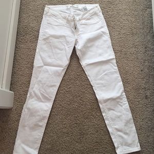 White hollister jeans