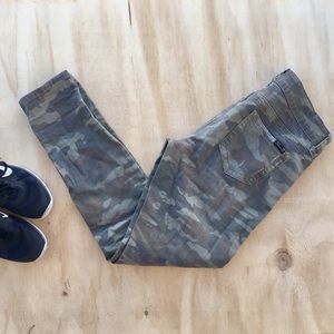 7 For All Mankind Olive Camo Jeans