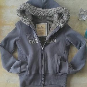 Hollister Fur Jacket