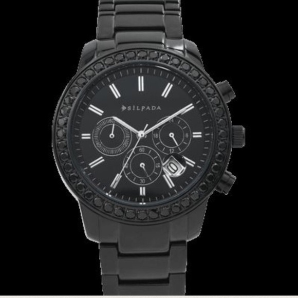 Silpada Black on Black Watch NWT main image 6