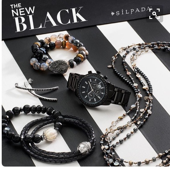 Silpada Black on Black Watch NWT main image 7