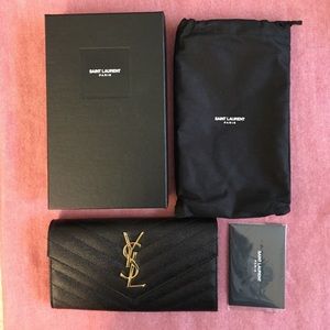 New-YSL Saint Laurent wallet