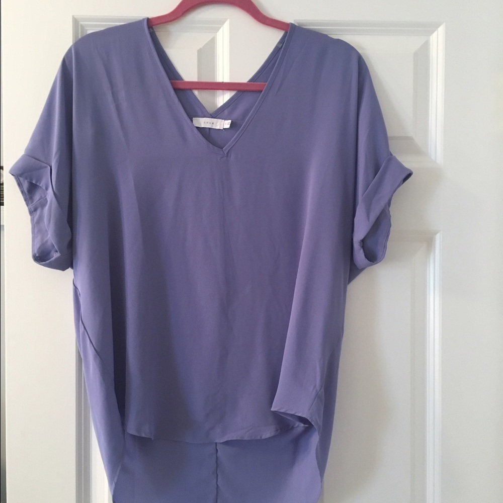 Flowy purple/blue blouse