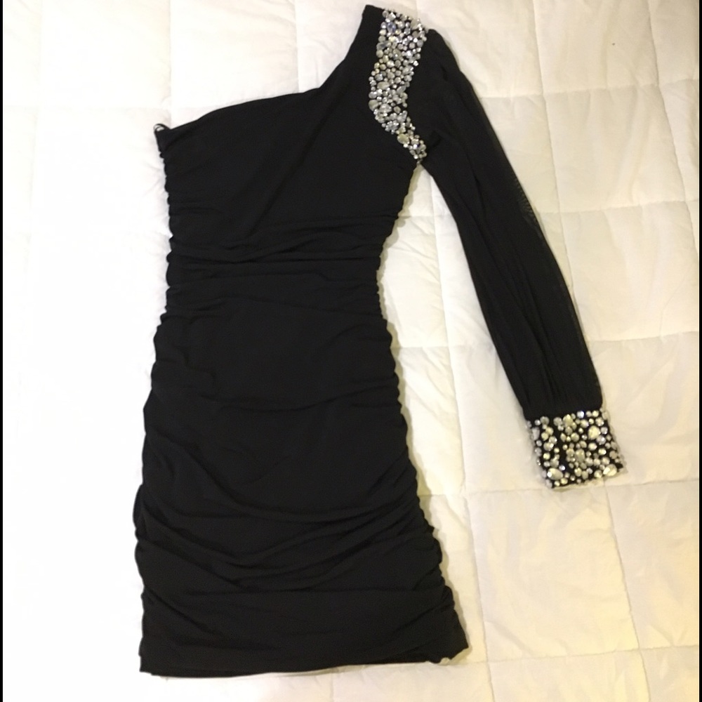 Sexy but Classy Little Black Cocktail Dress