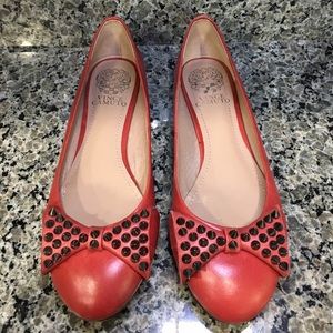 Vince Camuto Spiked Bow Flats