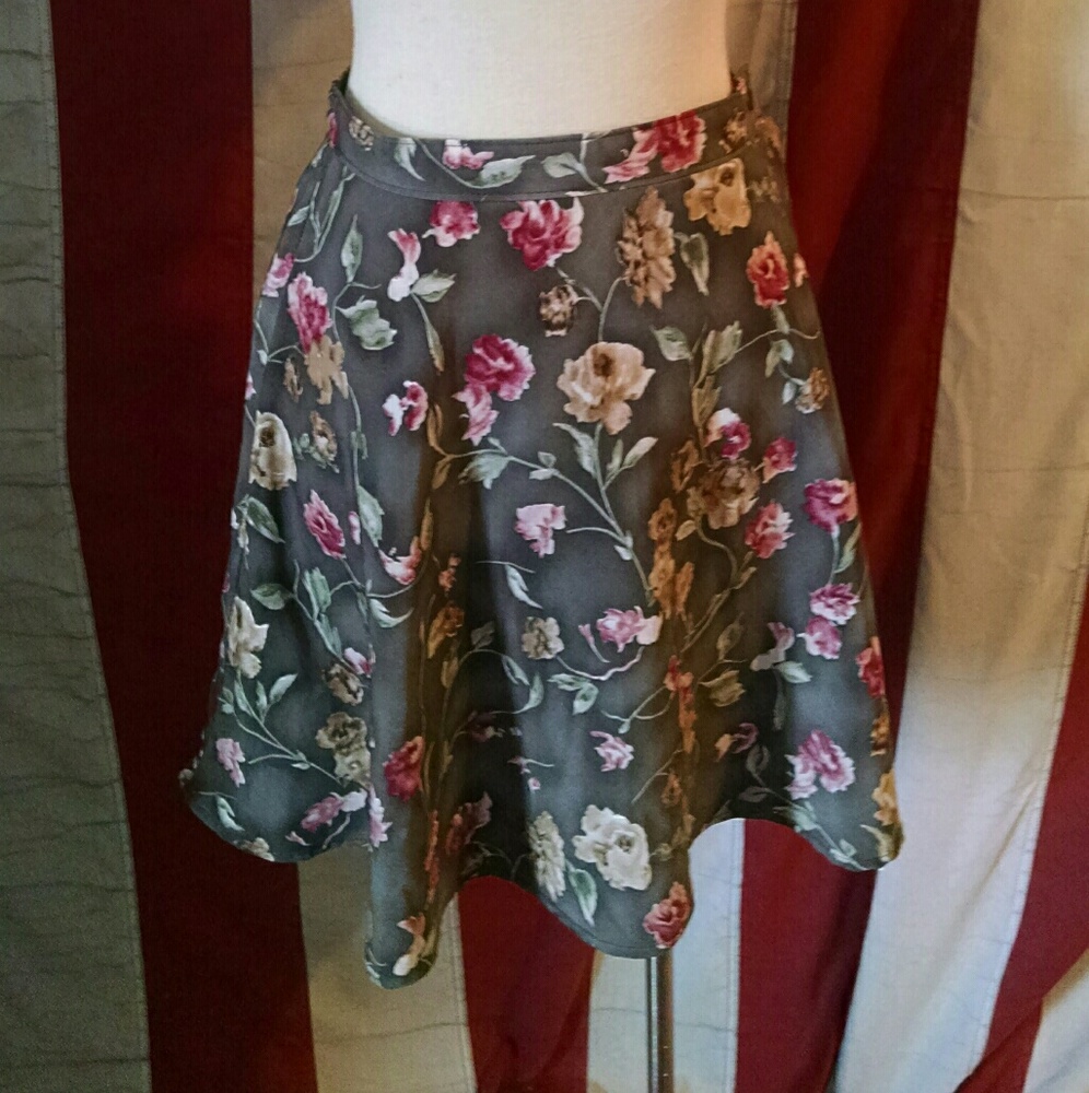 Floral skirt