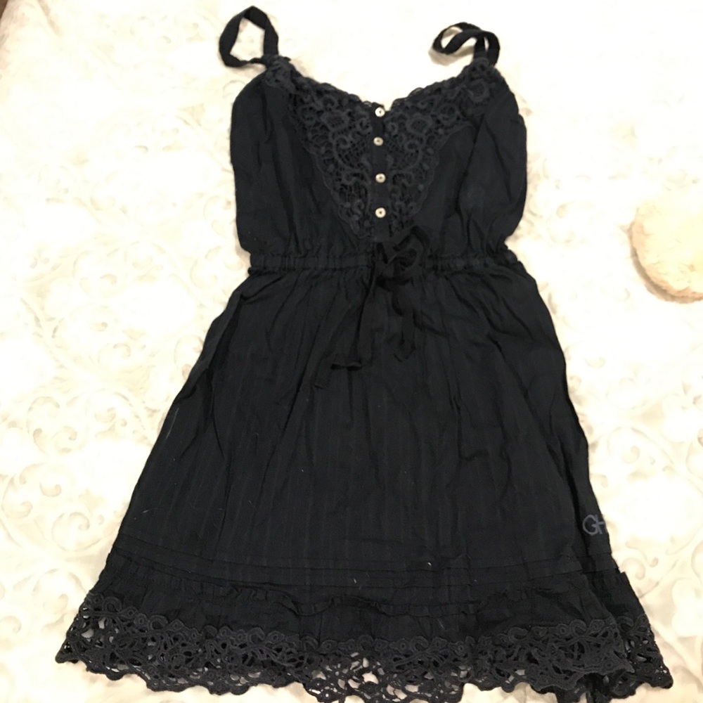 Navy Blue Summer dress Size Small Gilly Hicks