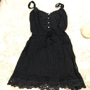 Navy Blue Summer dress Size Small Gilly Hicks