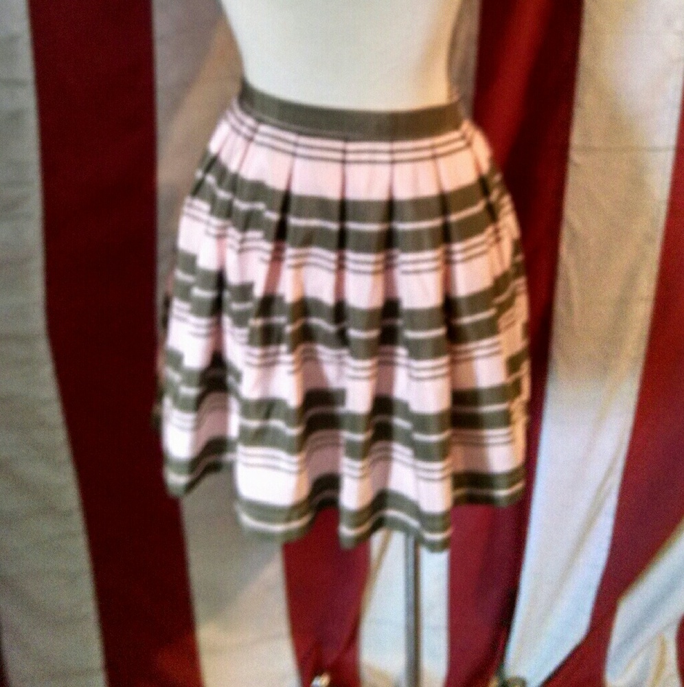 Striped skirt