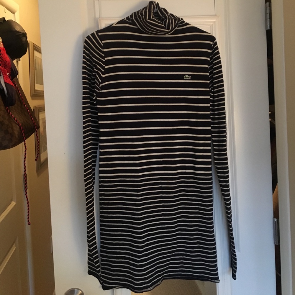 Lacoste turtle neck dress