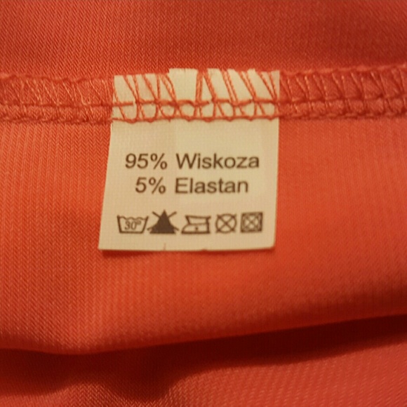 Setin Tangerine Dress White Apron/Overlay Small - Picture 6 of 6