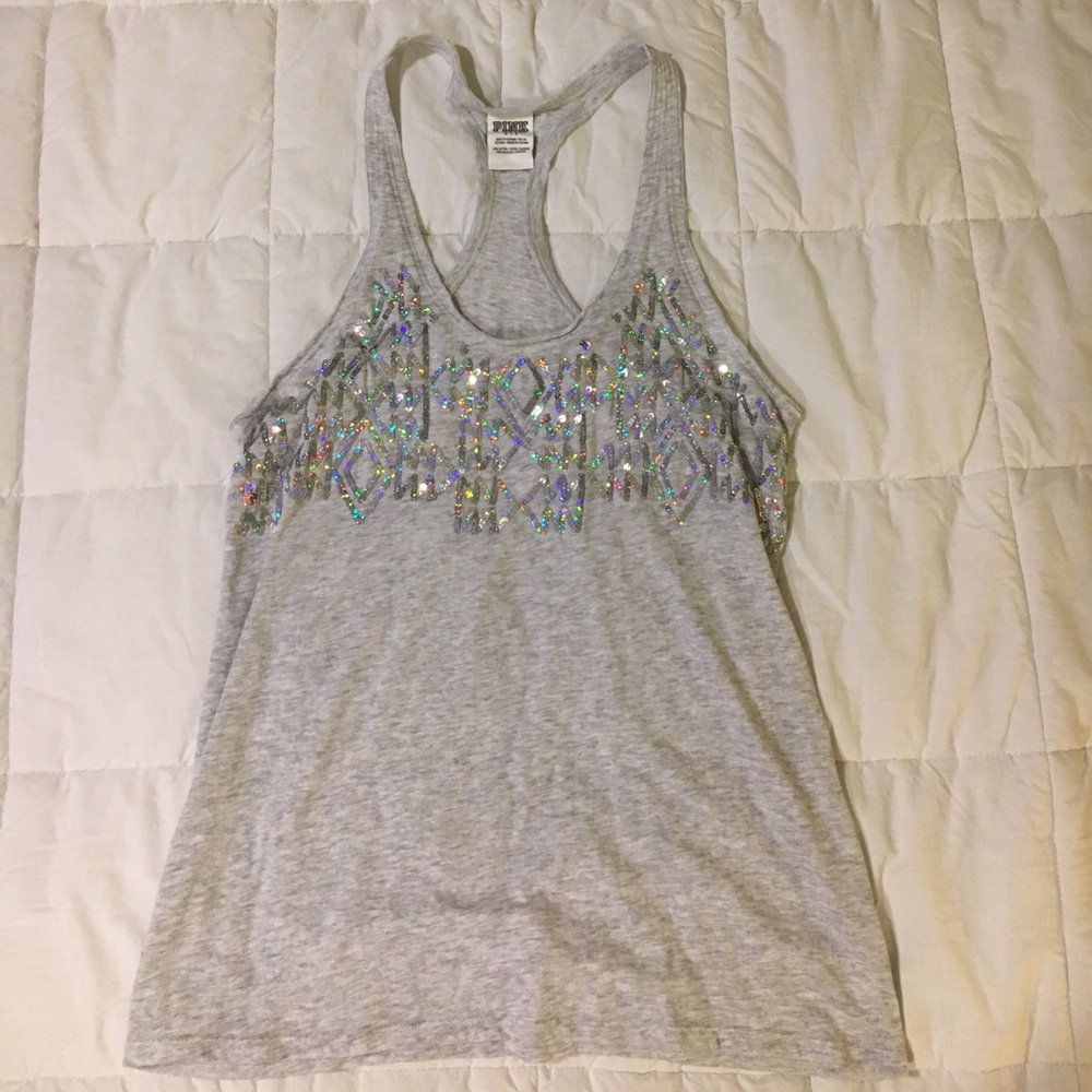Racerbank sequin tank