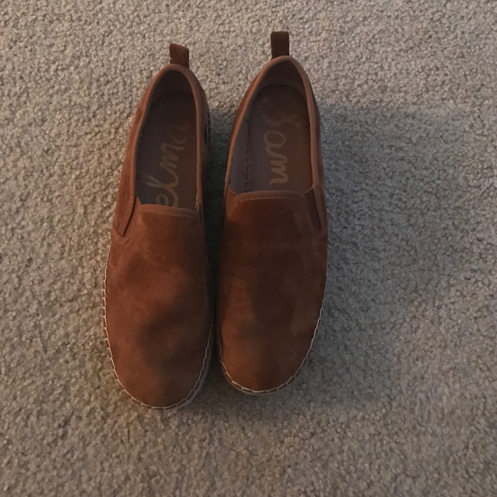 Sam Edelman Carrin Suede Espadrille sz 10