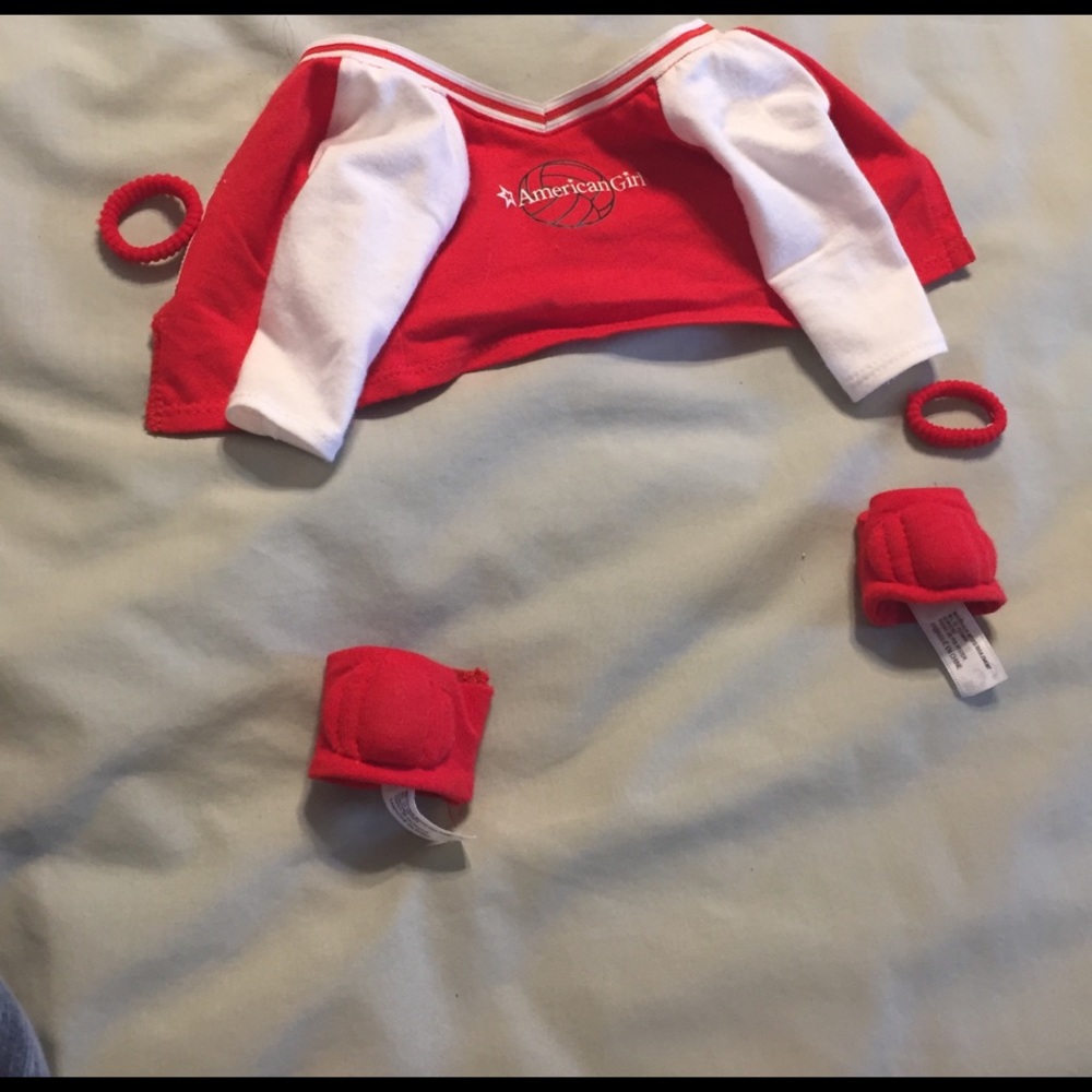 American girl doll volleyball pack