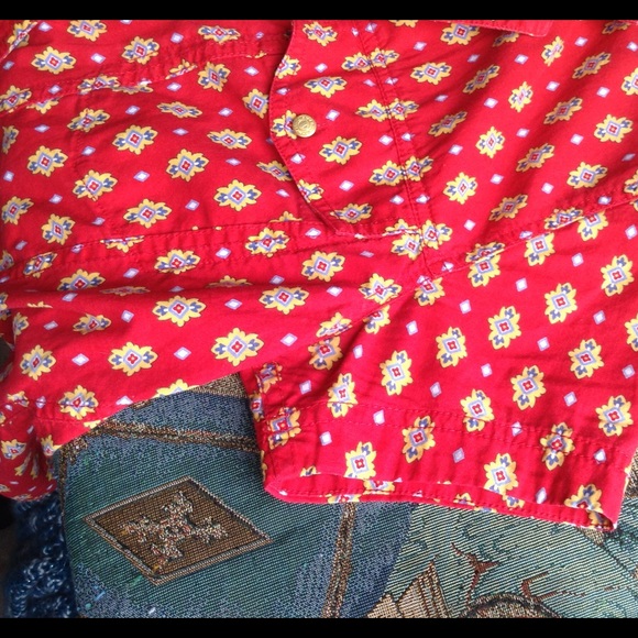 SOLD PLATOS LIZ WEAR Short Sleeve Cowgirl - Picture 6 of 8