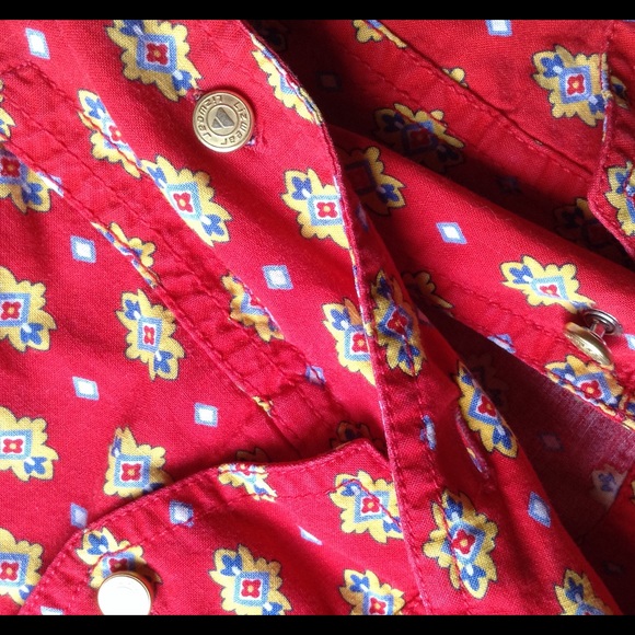 SOLD PLATOS LIZ WEAR Short Sleeve Cowgirl - Picture 7 of 8