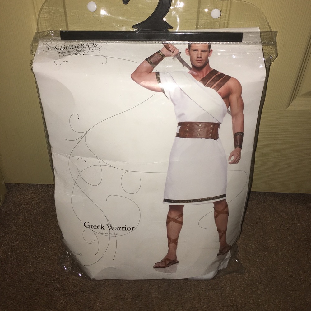 Men's Greek Warrior Costume