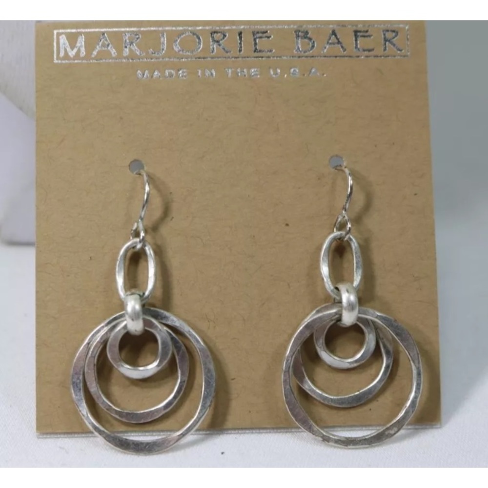 Marjorie Baer silver earrings