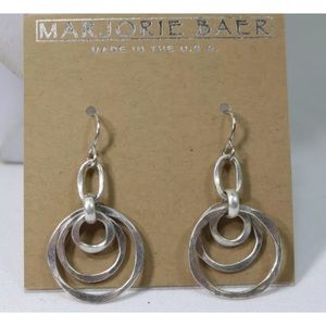 Marjorie Baer silver earrings